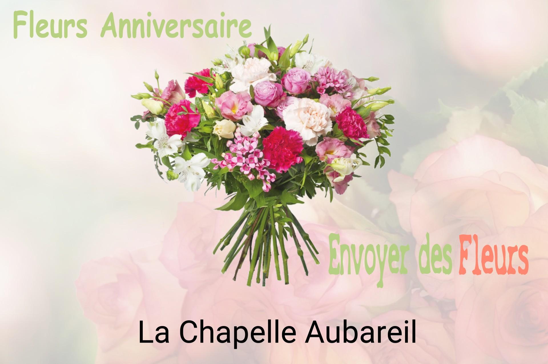 Bouquet de fleurs d’anniversaire livré à La Chapelle-Aubareil