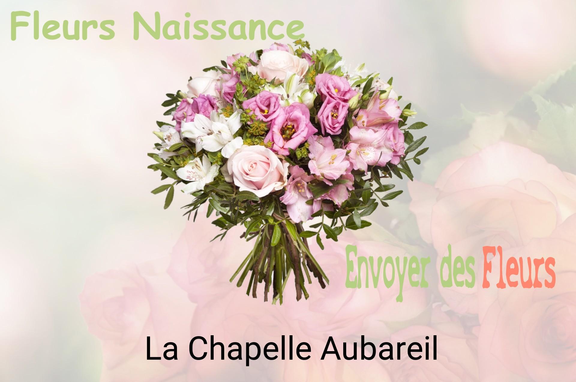 Bouquet de fleurs de naissance livré à La Chapelle-Aubareil