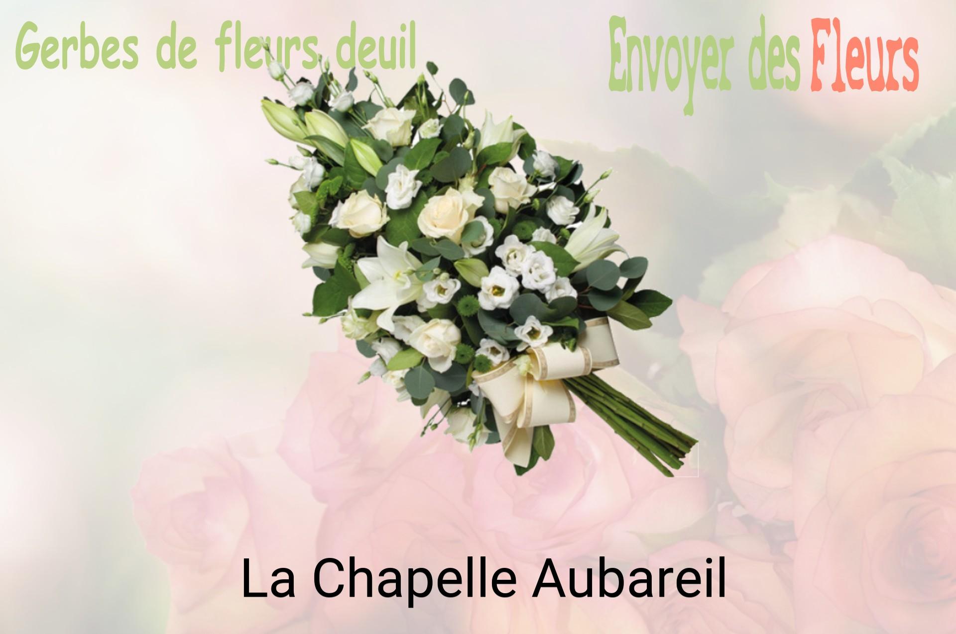 Gerbe de fleurs de deuil livrée à La Chapelle-Aubareil