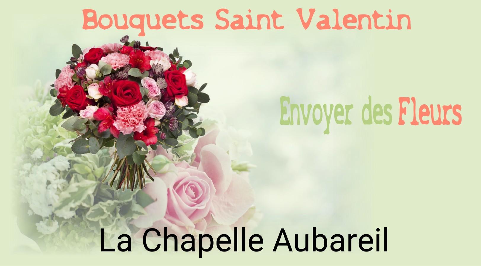 Roses de Saint-Valentin livrées à La Chapelle-Aubareil